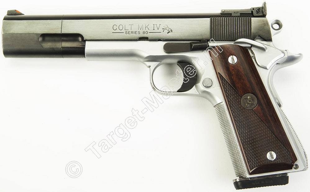 Pachmayr CUSTOM LAMINATE GRIP Panels COLT 1911 Half-Checkered Rosewood